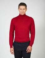 Dolcevita basic in lana merino_Luigi Fusaro