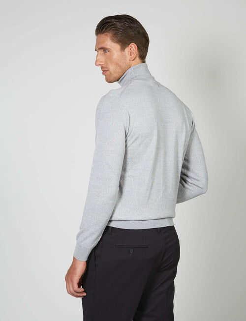Dolcevita basic in lana merino_Luigi Fusaro