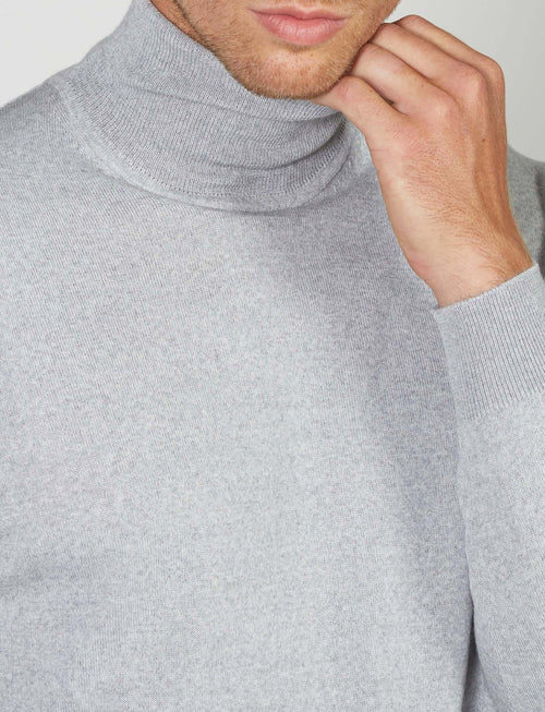 Dolcevita basic in lana merino_Luigi Fusaro