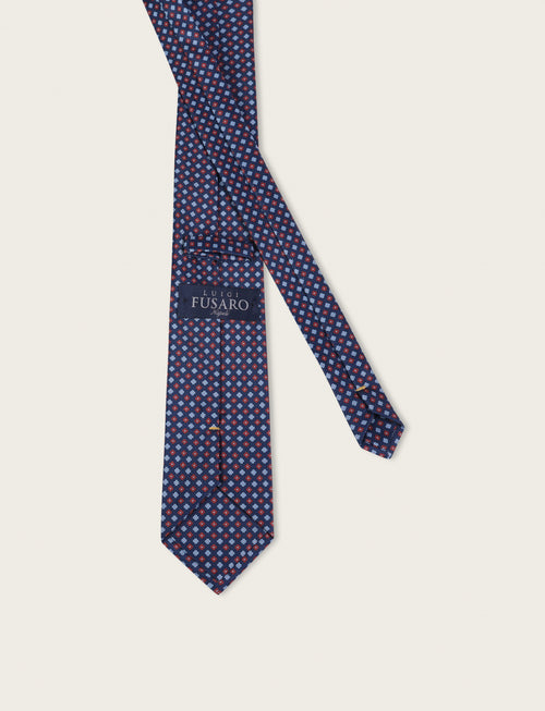 Cravatta motivo geometrico