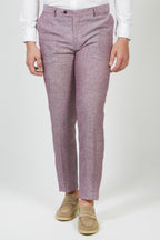 Pantalone in lino mélange luigi fusaro