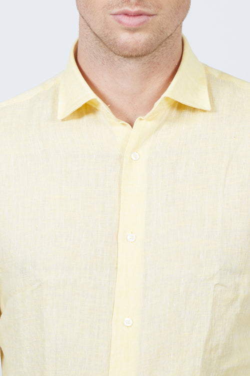 Camicia in 100% lino luigi fusaro