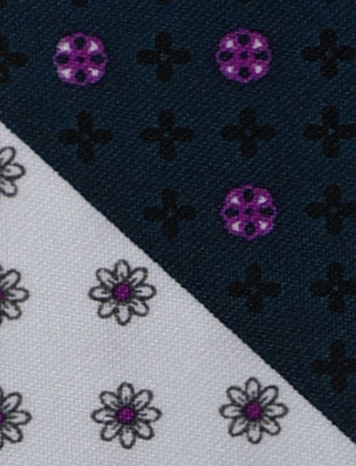 Pochette fantasia floreale luigi fusaro