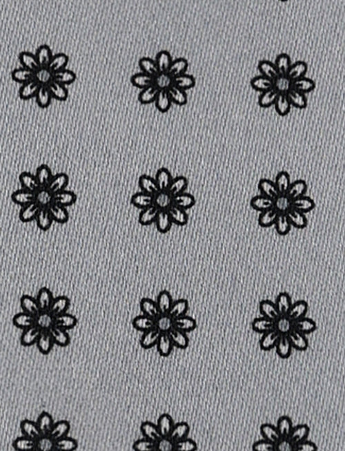 Pochette motivo a fiori luigi fusaro
