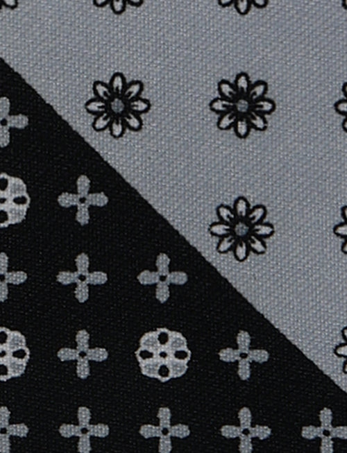 Pochette motivo a fiori luigi fusaro
