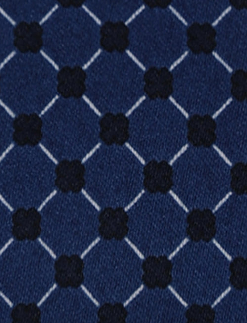 Pochette fantasia geometrica floreale luigi fusaro