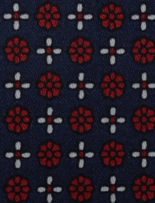 Pochette fantasia geometrica floreale luigi fusaro