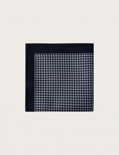 Pochette fantasia geometrica floreale luigi fusaro