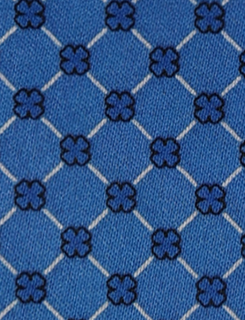 Pochette fantasia geometrica floreale luigi fusaro