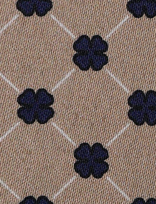 Pochette fantasia a fiori luigi fusaro