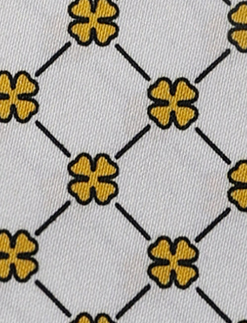 Pochette fantasia a fiori luigi fusaro