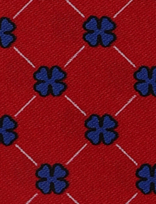 Pochette fantasia a fiori luigi fusaro