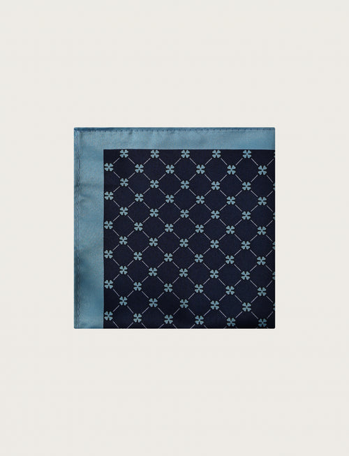 Pochette fantasia a fiori luigi fusaro
