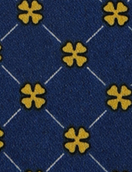 Pochette fantasia a fiori luigi fusaro