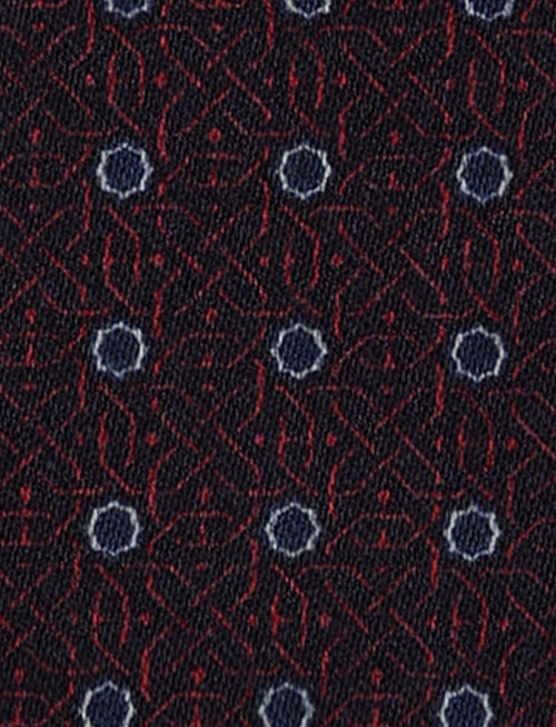 Pochette fantasia floreale geometrica luigi fusaro