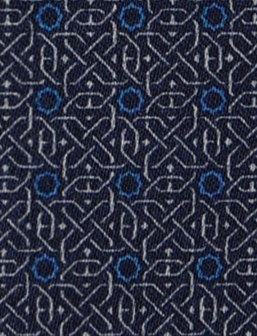 Pochette fantasia floreale geometrica luigi fusaro