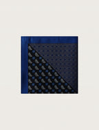 Pochette fantasia floreale geometrica luigi fusaro