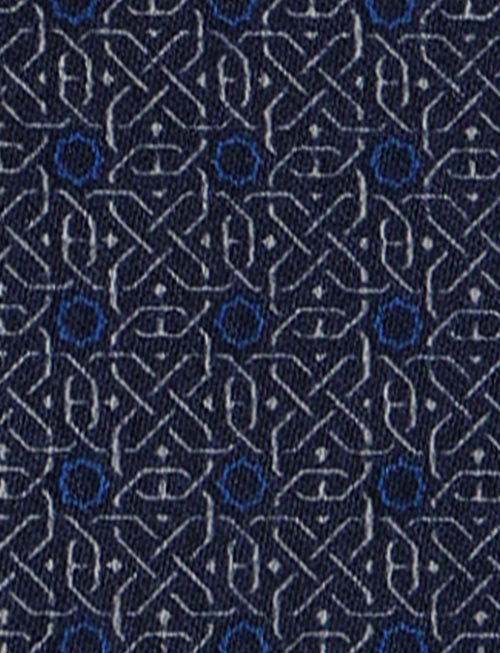 Pochette fantasia floreale geometrica luigi fusaro