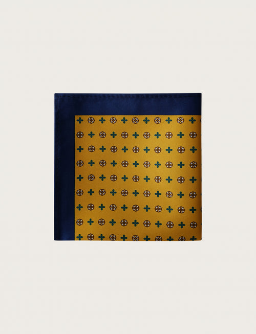 Pochette fantasia pois e paisley luigi fusaro