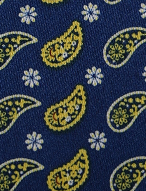 Pochette fantasia pois e paisley luigi fusaro