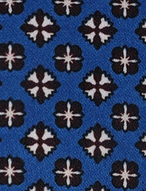 Pochette fantasia floreale e pois luigi fusaro