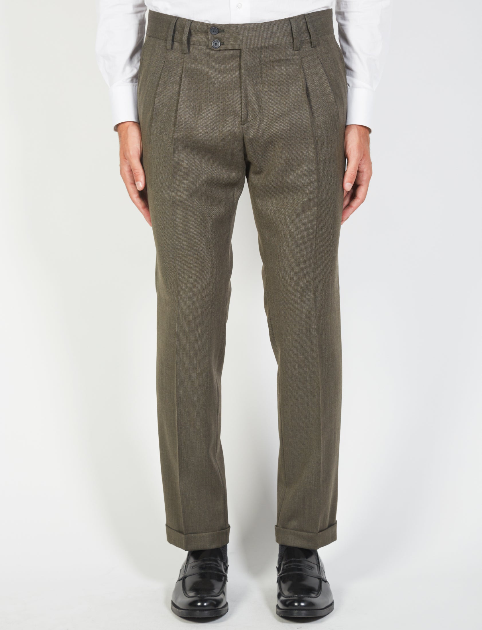 ★orogee★ Dolphin Constellation Stud Pleats PantsYellow Bei ghows-IR-915681f1-e3be-2d39-