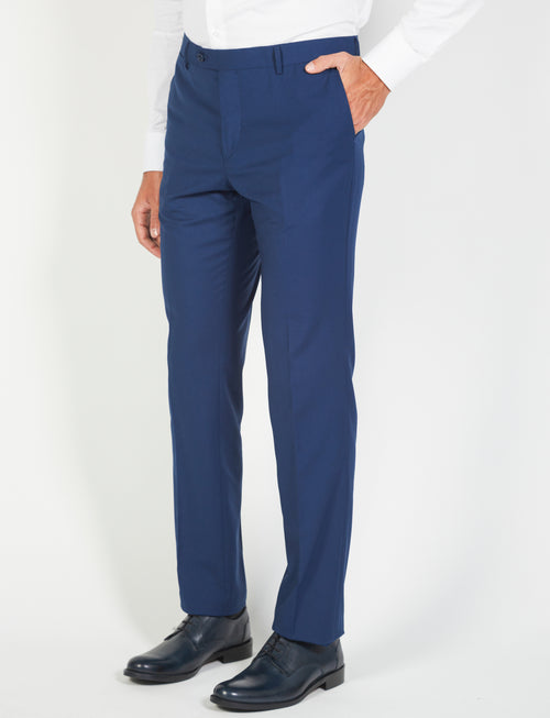 Pantaloni tinta unita classici |Colore:Avio