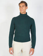 Maglia dolcevita in lambswool_Luigi Fusaro