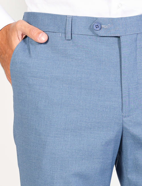 Pantaloni tinta unita classici |Colore:Celeste
