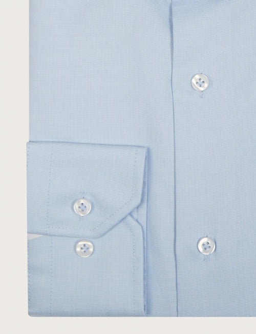 Camicia in cotone dobby luigi fusaro