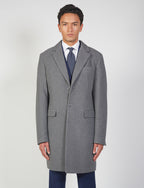 Cappotto regular in misto lana_Luigi Fusaro