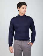 Lupetto in lana merino |Colore:Blu