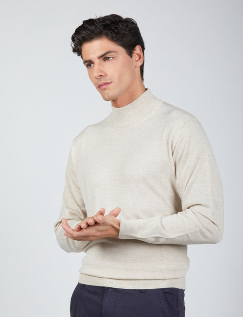 Lupetto in lana merino |Colore:Panna