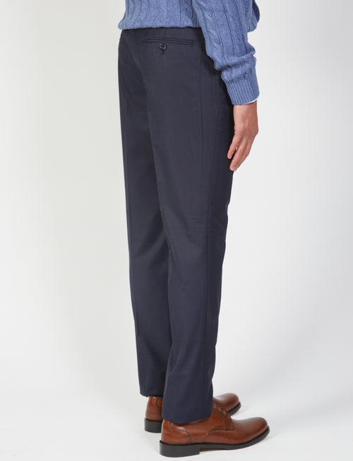 Pantaloni classici in tinta unita_Luigi Fusaro