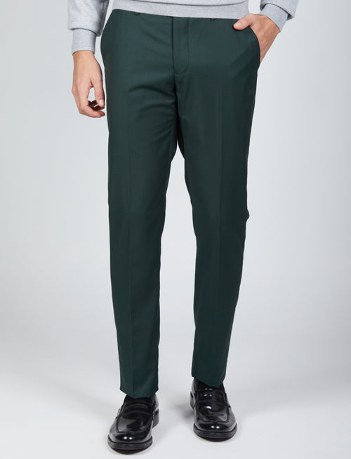 Pantaloni classici in tinta unita_Luigi Fusaro