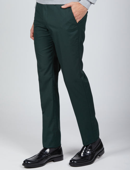 Pantaloni classici in tinta unita_Luigi Fusaro