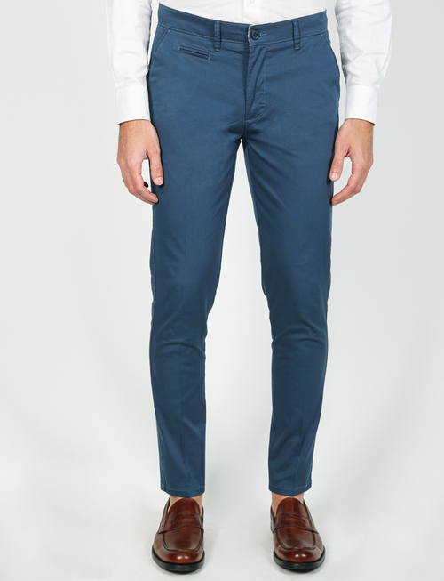 Pantaloni in twill di cotone luigi fusaro