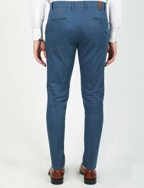 Pantaloni in twill di cotone luigi fusaro