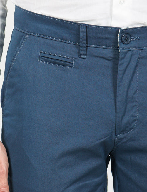 Pantaloni in twill di cotone luigi fusaro