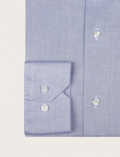 Camicia giro inglese in cotone luigi fusaro