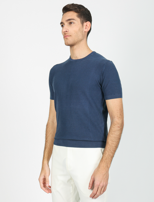 T shirt in grana di riso luigi fusaro