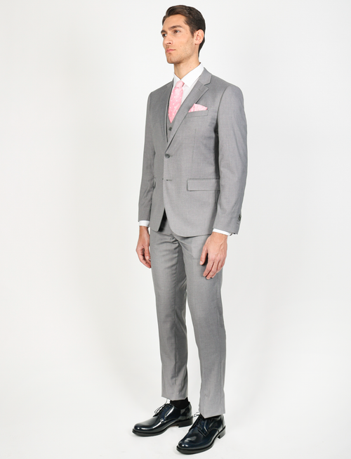 Abito tinta unita slim fit_Luigi Fusaro