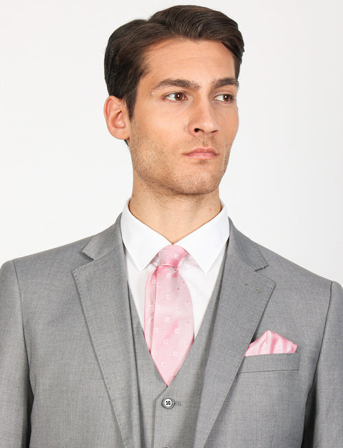 Abito tinta unita slim fit_Luigi Fusaro