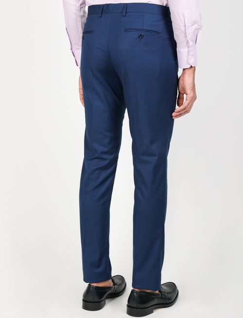 Pantalone formale tinta unita |Colore:Avio