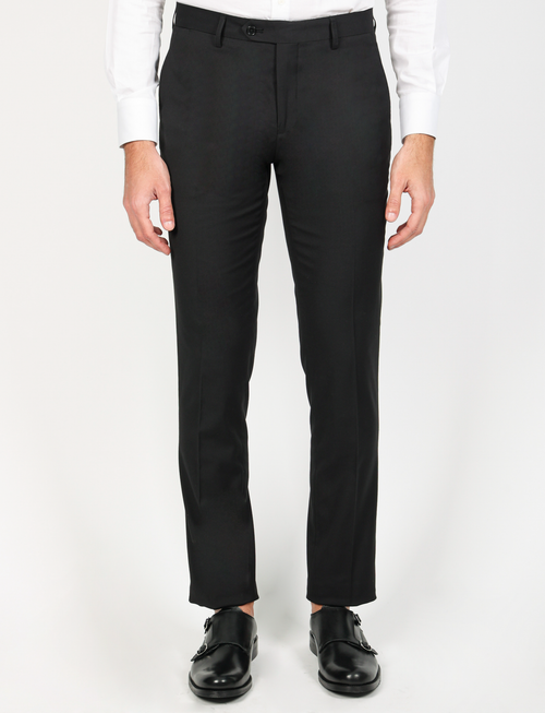 Pantalone formale tinta unita |Colore:Nero