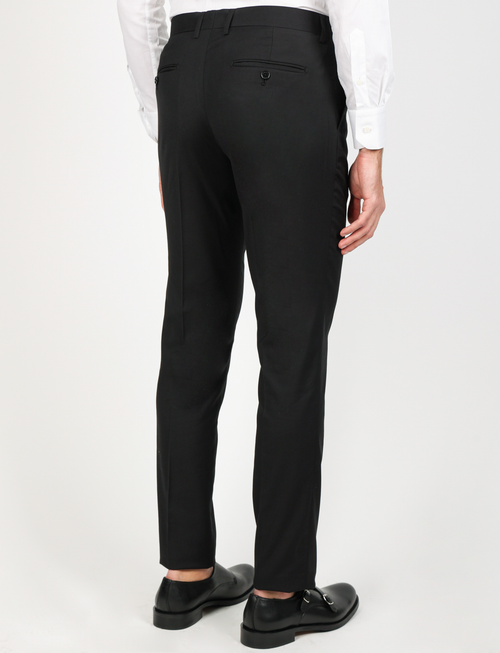 Pantalone formale tinta unita |Colore:Nero