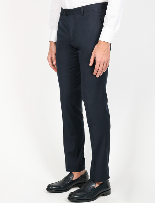 Pantalone formale tinta unita |Colore:Blu