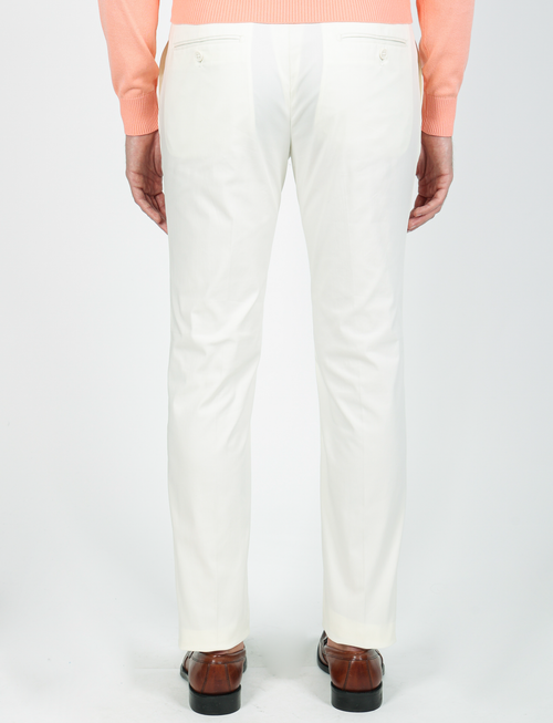 Pantaloni classici in cotone_Luigi Fusaro
