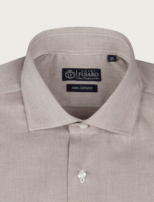 Camicia in cotone fantasia resca luigi fusaro