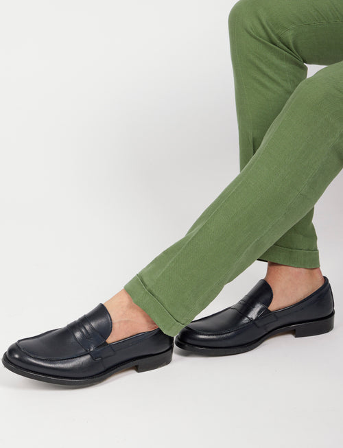 Pantaloni 100% lino naturale |Colore:Salvia